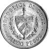 5 pesos 1915, Fr. 4, złoto, 8,35 g.