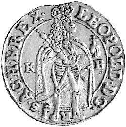 dukat 1691, Krzemnica, Herinek 357, Fr. 51 (Hungary), złoto 3.47 g.