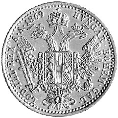 dukat 1869, Wiedeń, Fr. 397, złoto 3.49 g.
