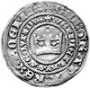 Wacław II 1300- 1305, grosz praski, Aw: Korona i podwójny napis: WENCEZLAVS SECVNDVS DEI GRATIA RE..