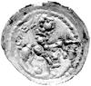 brakteat łaciński; Książe na koniu; w polu napis MESICO, Str.103, 0.13 g., efektowny ładnie wybity