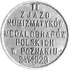 5 groszy 1929, II Zjazd Numizmatyków, Parchimowicz P-109a, wybito 45 sztuk, brąz 3,03 g., ładnie z..