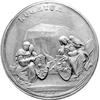 medal wybity z okazji śmierci Augusta II w 1733 r. autorstwa Petera Paula Wernera i Daniela Siever..