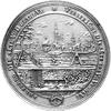 medal hołdowniczy miasta Freyberg z okazji wstąpienia na tron Augusta III 1733 r., autorstwa J.W. ..