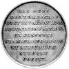 medal z okazji budowy kościoła ewangelicko-augsburskiego św. Trójcy w Warszawie w 1778 r, sygn. J...