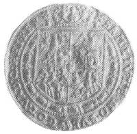 dukat 1628, Bydgoszcz, Aw: Popiersie i napis, Rw