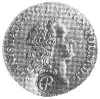 złotówka Stanisława Augusta Poniatowskiego 1766 z puncą litery CB