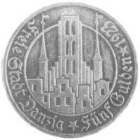 5 guldenów 1923, Kurp. -