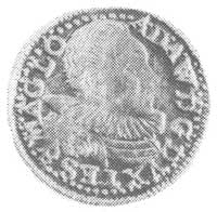 trojak 1597, Cieszyn, Aw: Popiersie i napis, Rw: Napis, FbSg 2987