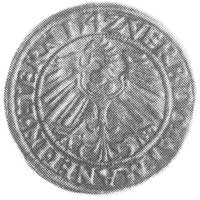 grosz 1542, Legnica, Aw: Popiersie i napis, Rw: Orzeł i napis, FbSg. 1352 -R-,