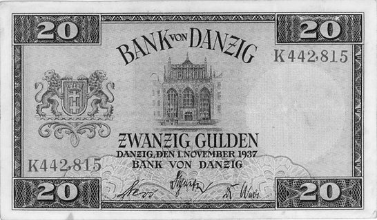 20 guldenów 1.11.1937, Ros. 764.