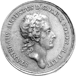 medal nagrodowy autorstwa Holzhaeussera 1766 r., Aw: i Rw: j.w., H-Cz. 3384, Racz.498, brąz 30 mm, 12.30 g.
