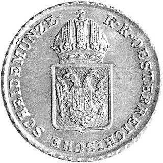 Franciszek I 1806- 1835, 1 krajcar 1816, Wiedeń, Aw: Orzeł na tarczy, Rw: Nominał i data, Her.1085, wyśmienity stan zachowania monety miedzianej
