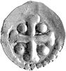 Karyntia, Herman 1161-1181, denar Friesacher, mennica St. Veit, Aw: Nieczytelny, Rw: Krzyż z poprz..