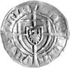 Paweł von Russdorf 1422-1441, szeląg, Aw: Tarcza Wielkiego Mistrza, Rw: Tarcza krzyżacka, Voss.826..