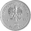 2 złote 1998, Warszawa, Adam Mickiewicz, moneta wybita ale nie wprowadzona do obiegu przez NBP z p..