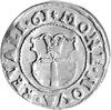 Eryk XIV (1561-1568), ferding 1561, Aw: Popiersie, Rw: Korona na tle tarczy z krzyżem. Ahlström 6...