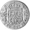 Karol IV 1788- 1808, 8 reali 1804, Meksyk, Aw: Popiersie, Rw: Tarcza herbowa, Cayon-Castan 12580