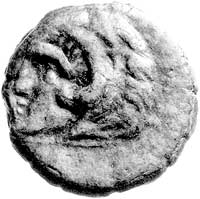 Olbia, AE-24, 230-220 pne, Aw: Głowa Heraklesa w