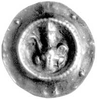 Berthold II/III/ lub IV 1261-1286, brakteat; Pop