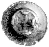 brakteat; Krzyż łapiasty, Waschinski 179b, 0.15 g, rzadki