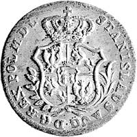 2 grosze srebrne 1766, Warszawa, Plage 243, rzadkie w tym stanie zachowania