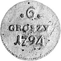 6 groszy 1794, Warszawa, Plage 209