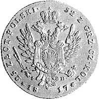 25 złotych 1817, Warszawa, drugi egzemplarz, złoto 4.89 g, drobne uszkodzenia w tle