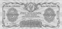 5.000.000 marek polskich 20.11.1923, Pick 38