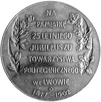 medal Wystawy Jubileuszowej Towarzystwa Politech