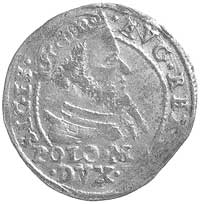 grosz na stopę polską 1568, Tykocin, Kurp. 774 R, Gum. 610, moneta z końcówki blachy