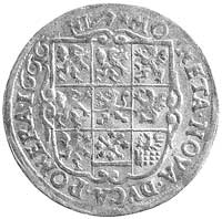 dukat 1666, Szczecin, Ahlström 64 (XR), Pogge 1181, bardzo rzadki