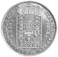 talar 1766, Drezno, Schnee 1055, Dav. 2678, wada blachy na awersie, ale ładnie zachowany egzemplarz