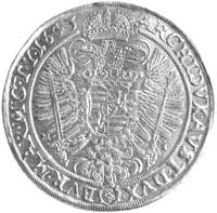 10 dukatów 1643, Wrocław, Aw: Ukoronowane popiersie cesarza i napis w otoku FERDINANDVS III D G R ..