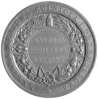 medal autorstwa W. Pittnera wybity w Wiedniu i rozdawany wystawcom Wystawy Krajowej w Krakowie 188..