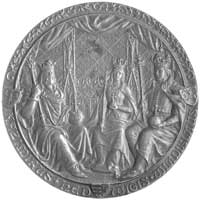 medal autorstwa W. Lewandowskiego na jubileusz Akademii Krakowskiej i Uniwersytetu Jagiellońskiego..