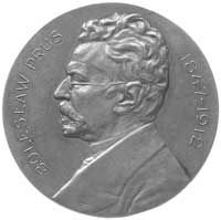 medal autorstwa Cz. Makowskiego i J. Chylińskiego wybity w 1912 r., z okazji śmierci Bolesława Pru..
