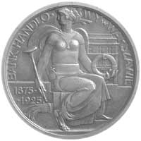Leopold Kronenberg- medal autorstwa Jana Biernackiego 1925 r., Aw: Popiersie trzy czwarte w lewo i..