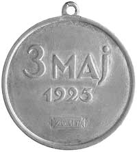 medal 3-go Maja, numer 2617, srebro, 12.12 g, br