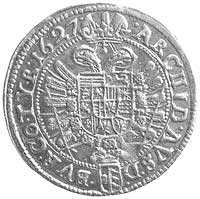 Ferdynand II 1619- 1637, dukat 1627, Wiedeń, Aw: Postać cesarza i napis w otoku przedzielony znaki..