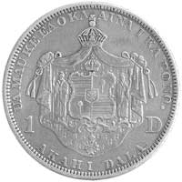 Kalakava 1874-1891, 1 dolar (akahi dala) 1883 Sa