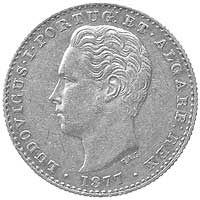 Ludwik 1861-1889, 2000 reis 1877, Fr.154, złoto,