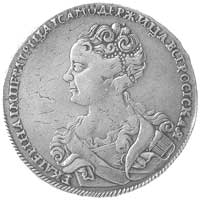 Katarzyna I 1725- 1727, rubel 1726, Moskwa, Aw: Popiersie, Rw: Orzeł dwugłowy, Uzdenikow 642