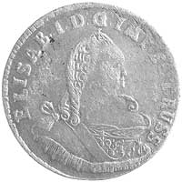 6 groszy 1761, Aw. i Rw. j. w., Uzdenikow 4895, 