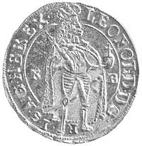 dukat 1691, Krzemnica, Aw: Stojący król i litery