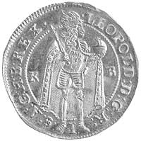 dukat 1700, Krzemnica, Aw: Stojący król i litery