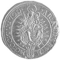 dukat 1700, Krzemnica, Aw: Stojący król i litery