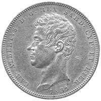 Karol Albert 1831-1849, 100 lirów 1835, Turyn, F