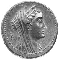 Egipt- Ptolemeusz VI lub Ptolemeusz VIII 180- 115 pne, oktodrachma pamiątkowa wybita dla upamiętni..