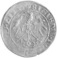 grosz 1536, Wilno, odmiana z literą F pod Pogonią, Kurp. 216 R3, Gum. 517, T. 7